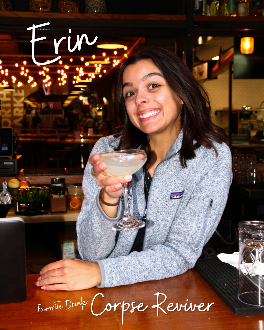Bartender with Drink