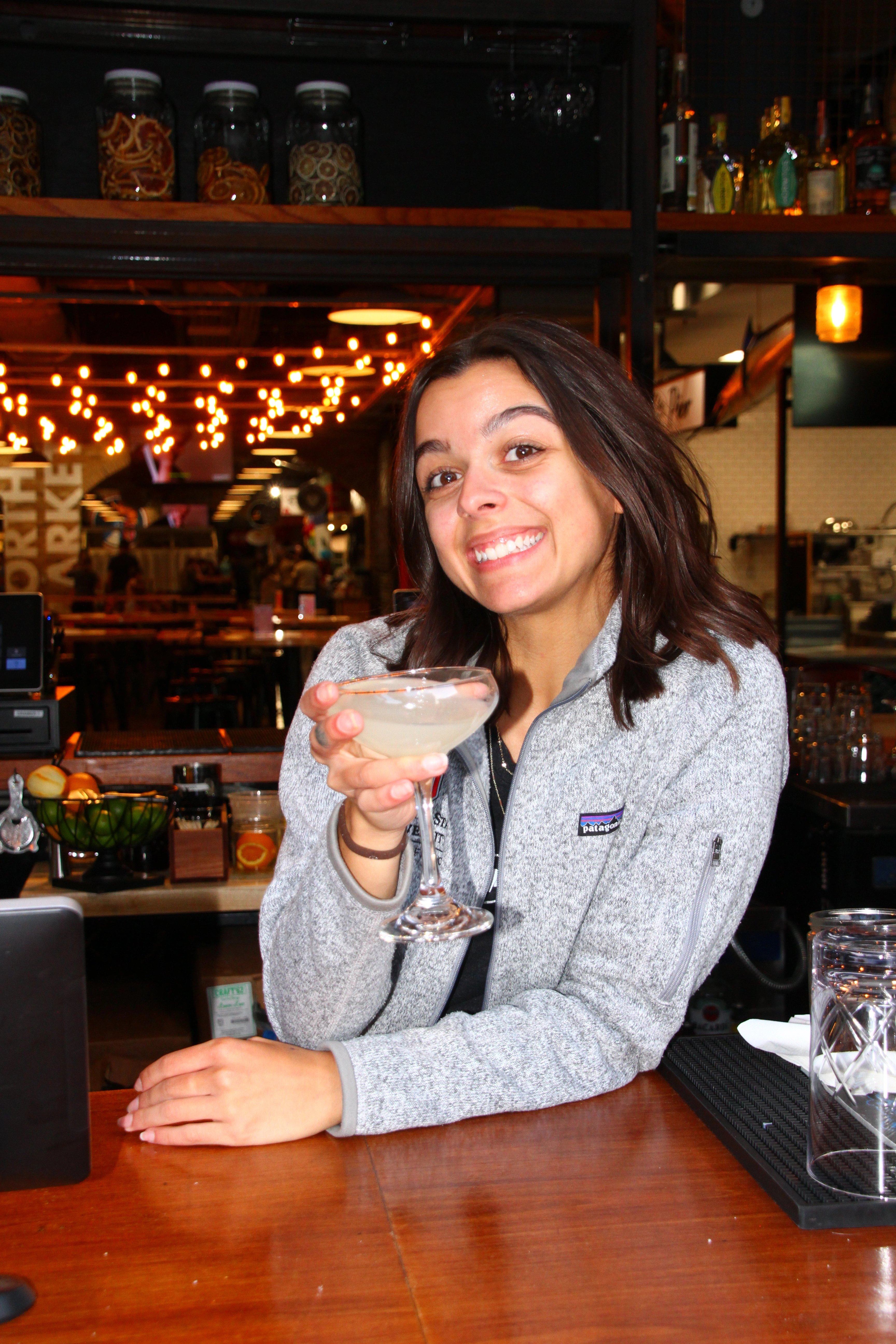 Bartender with Drink